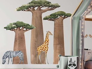 Tapeta Baobab Friends dla dzieci od Ubierz Swoje Ściany - zdjęcie od Ubierz Swoje Ściany