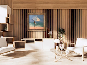 Salon z obrazem: ILONA HERC, BRZEG, 2024 - zdjęcie od Art in House Dom Aukcyjny i Galeria Sztuki