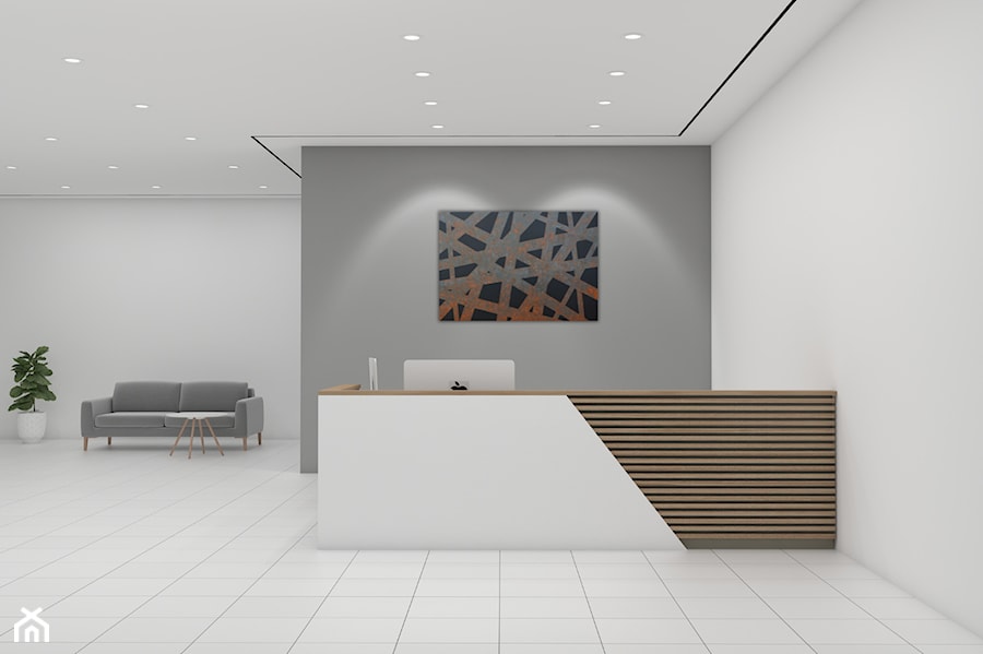 Biuro z obrazem: TOMEK MISTAK, PERFORATED CORTEN STEEL PLATE 3, 2024 - zdjęcie od Art in House Dom Aukcyjny i Galeria Sztuki