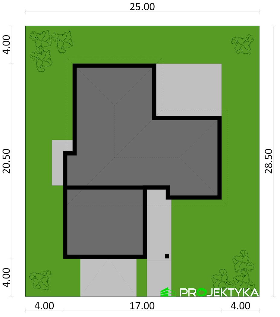 Plan sytuacyjny - zdjęcie od PROJEKTYKA - Homebook