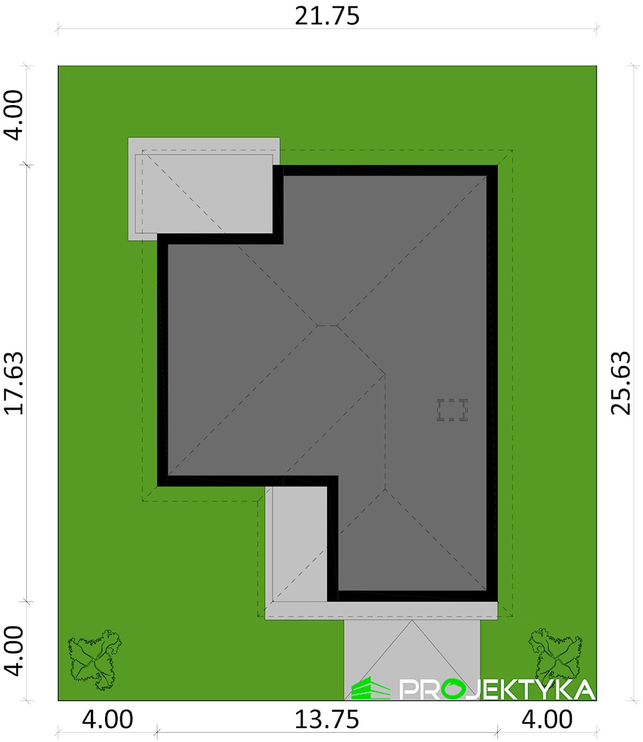 Plan sytuacyjny - zdjęcie od PROJEKTYKA - Homebook