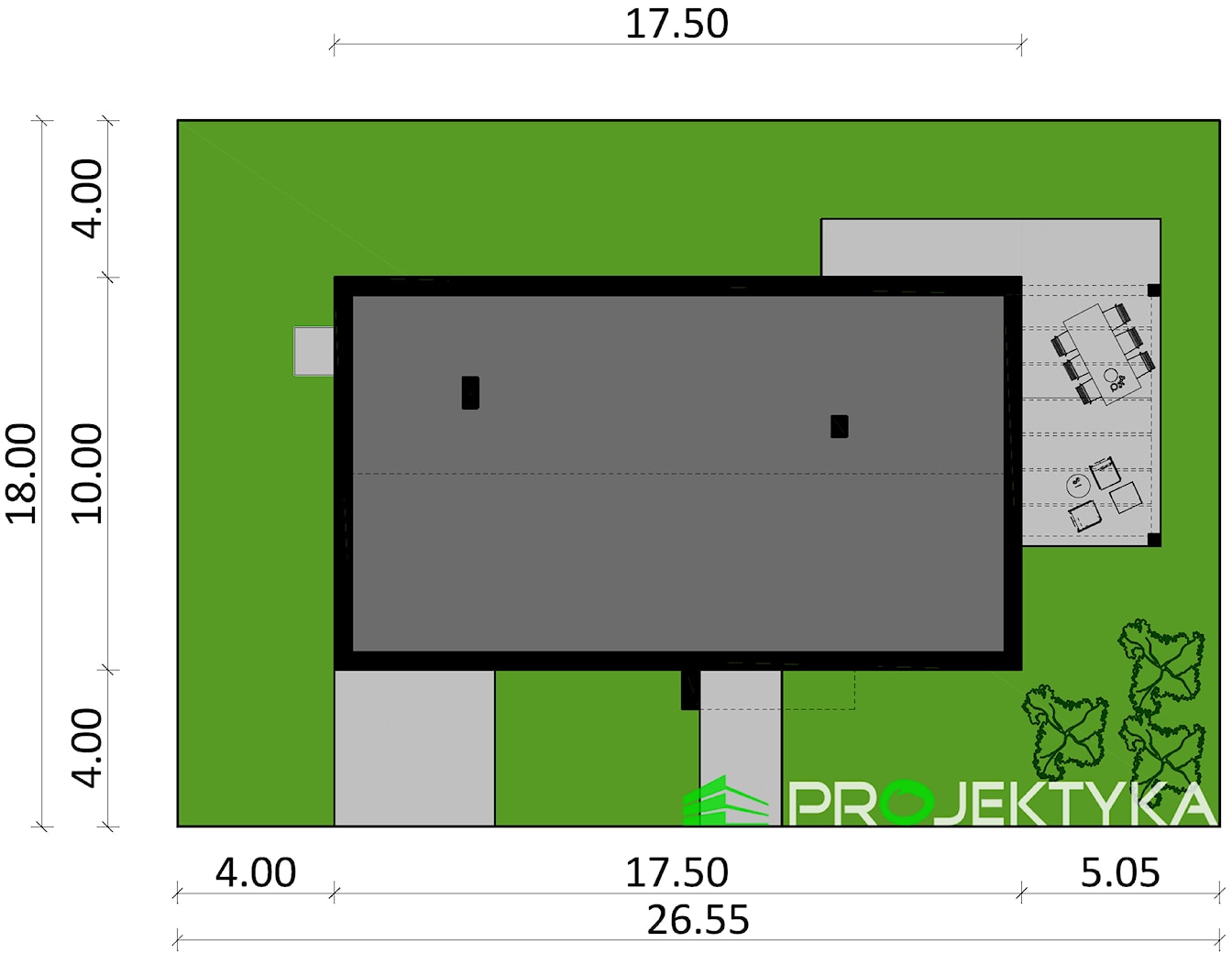 Plan sytuacyjny - zdjęcie od PROJEKTYKA - Homebook