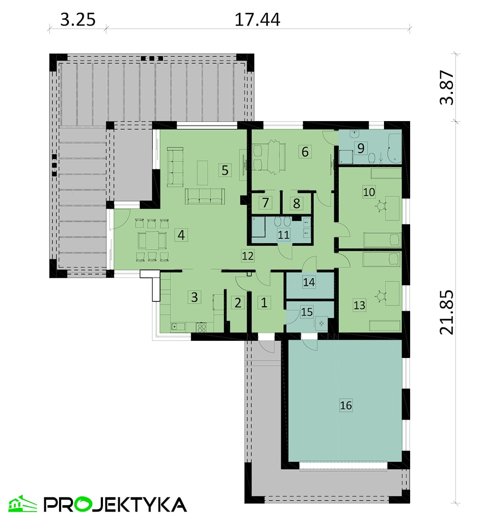 Rzut - zdjęcie od PROJEKTYKA - Homebook