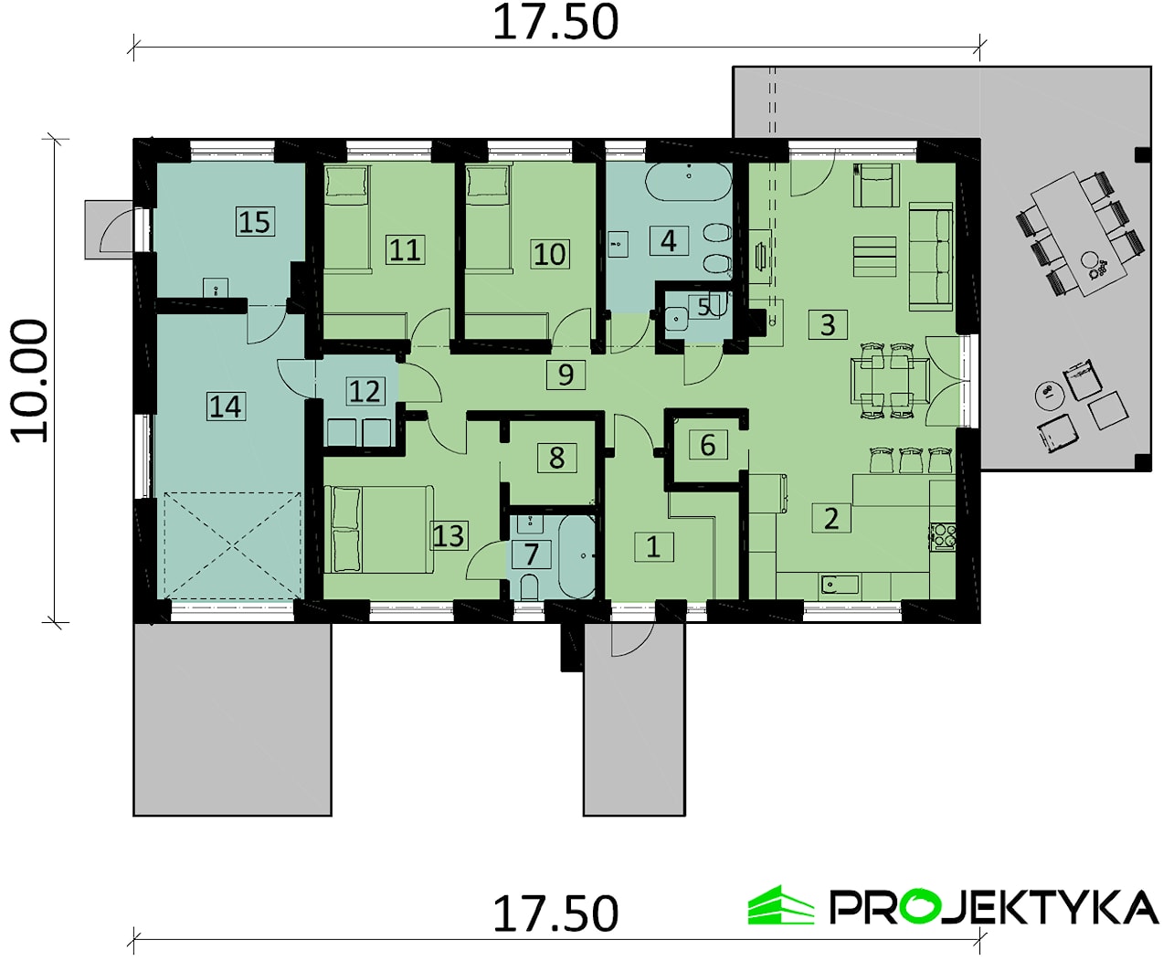 Rzut - zdjęcie od PROJEKTYKA - Homebook