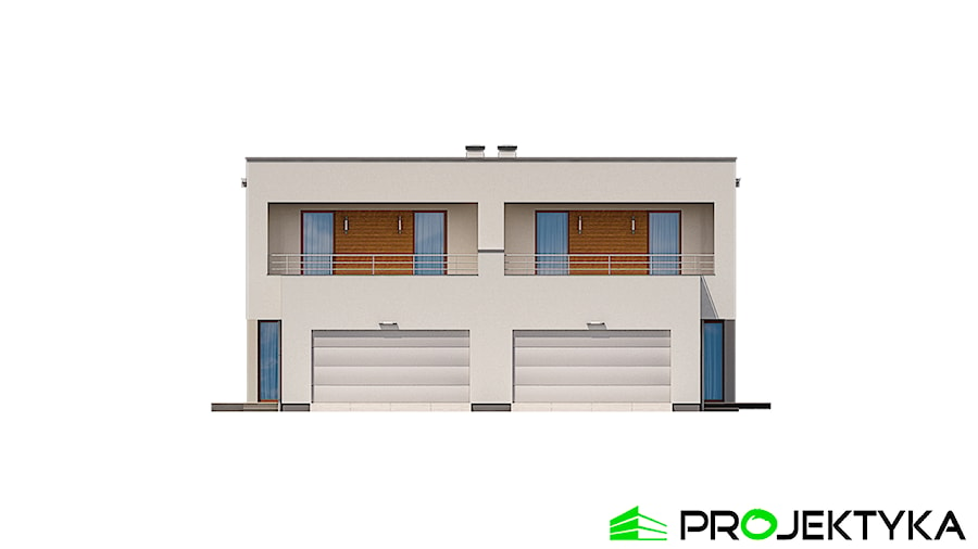 Elewacja frontowa - zdjęcie od PROJEKTYKA