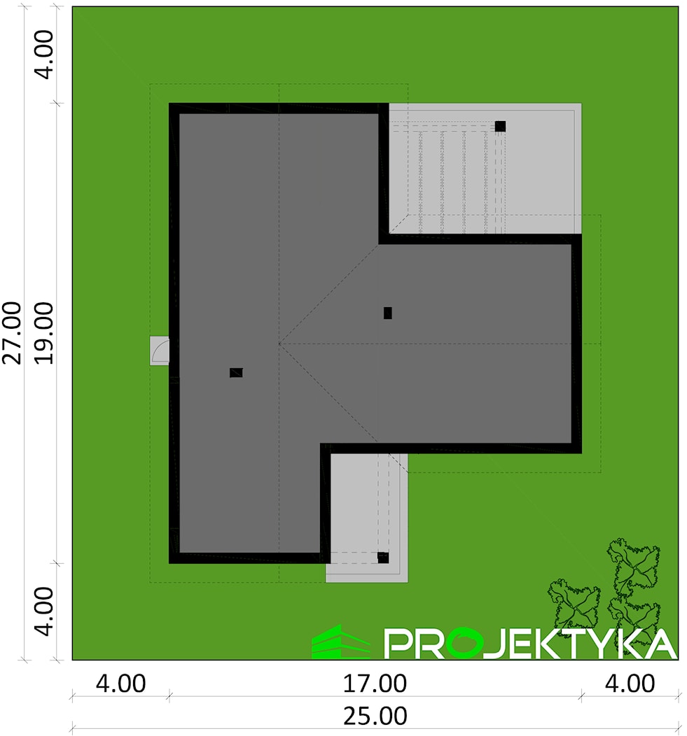 Plan sytuacyjny - zdjęcie od PROJEKTYKA - Homebook