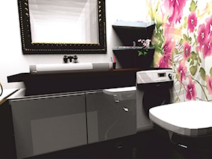 Projekt nowoczesnej łazienki. - Łazienka, styl glamour - zdjęcie od G&G Pracownia Projektowa