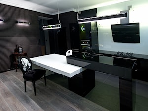 projekt salonu z kuchnią - zdjęcie od MAGDALENA KORABIOWSKA INTERIOR DESIGN