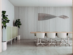 Sala konferencyjna - Wnętrza publiczne, styl minimalistyczny - zdjęcie od Manufaktura
