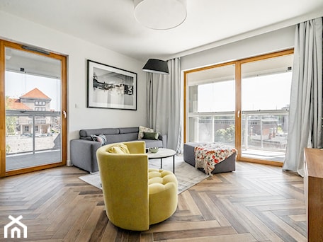 Aranżacje wnętrz - Salon: Apartament Wrocław - Salon - Manufaktura . Przeglądaj, dodawaj i zapisuj najlepsze zdjęcia, pomysły i inspiracje designerskie. W bazie mamy już prawie milion fotografii!