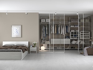 Sypialnia KOMANDOR - Sypialnia, styl minimalistyczny - zdjęcie od Komandor - Wnętrza z Charakterem