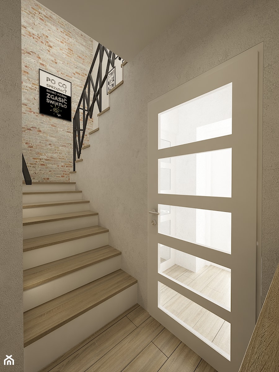 Drapieżna kl. schodowa - Schody, styl industrialny - zdjęcie od Mirage Studio