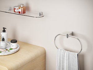 Dodatki i akcesoria łazienkowe - Mała bez okna łazienka, styl tradycyjny - zdjęcie od EXCELLENT