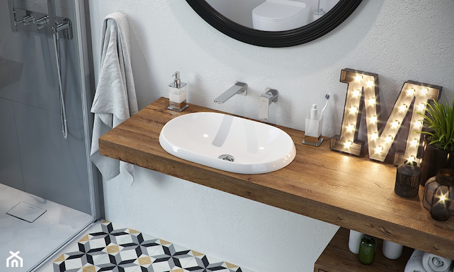 Umywalki - Łazienka, styl nowoczesny - zdjęcie od EXCELLENT