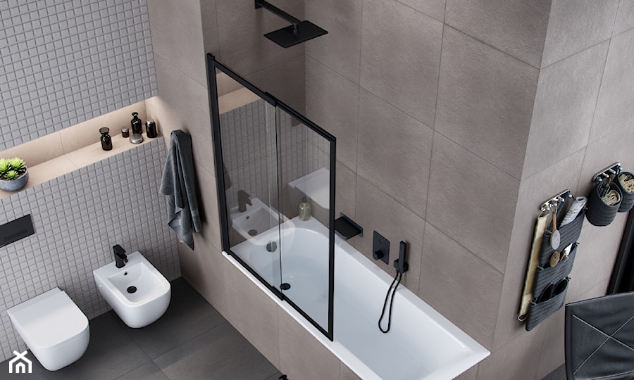 Aranżacje małej i dużej łazienki - Łazienka, styl nowoczesny - zdjęcie od EXCELLENT