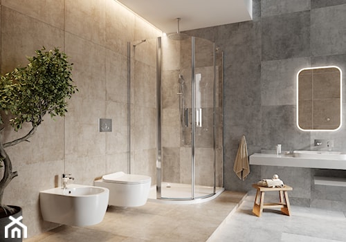 Aranżacje małej i dużej łazienki - Łazienka, styl glamour - zdjęcie od EXCELLENT