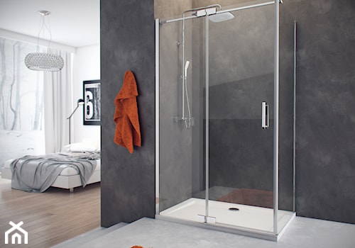 Brodziki - Z marmurową podłogą łazienka, styl nowoczesny - zdjęcie od EXCELLENT