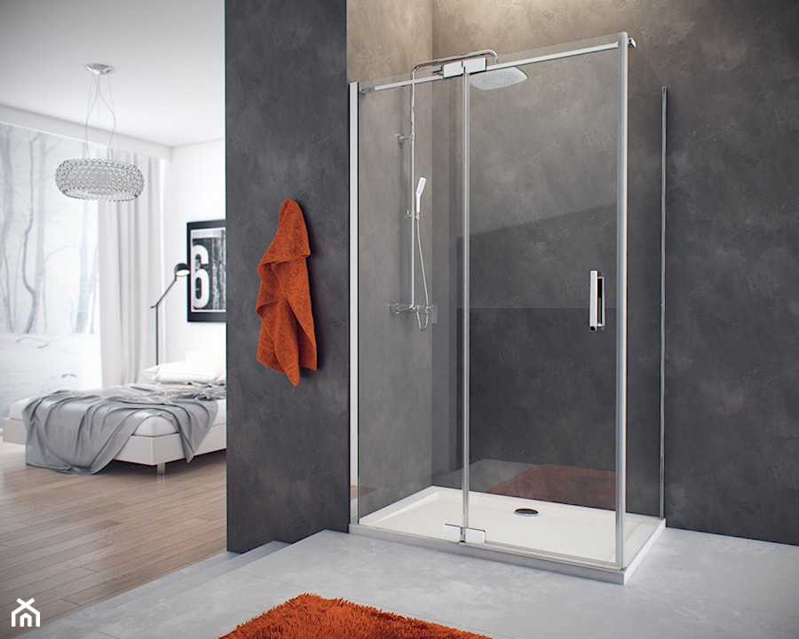 Brodziki - Z marmurową podłogą łazienka, styl nowoczesny - zdjęcie od EXCELLENT
