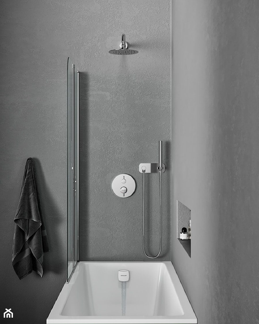 Armatura - Mała bez okna łazienka, styl industrialny - zdjęcie od EXCELLENT