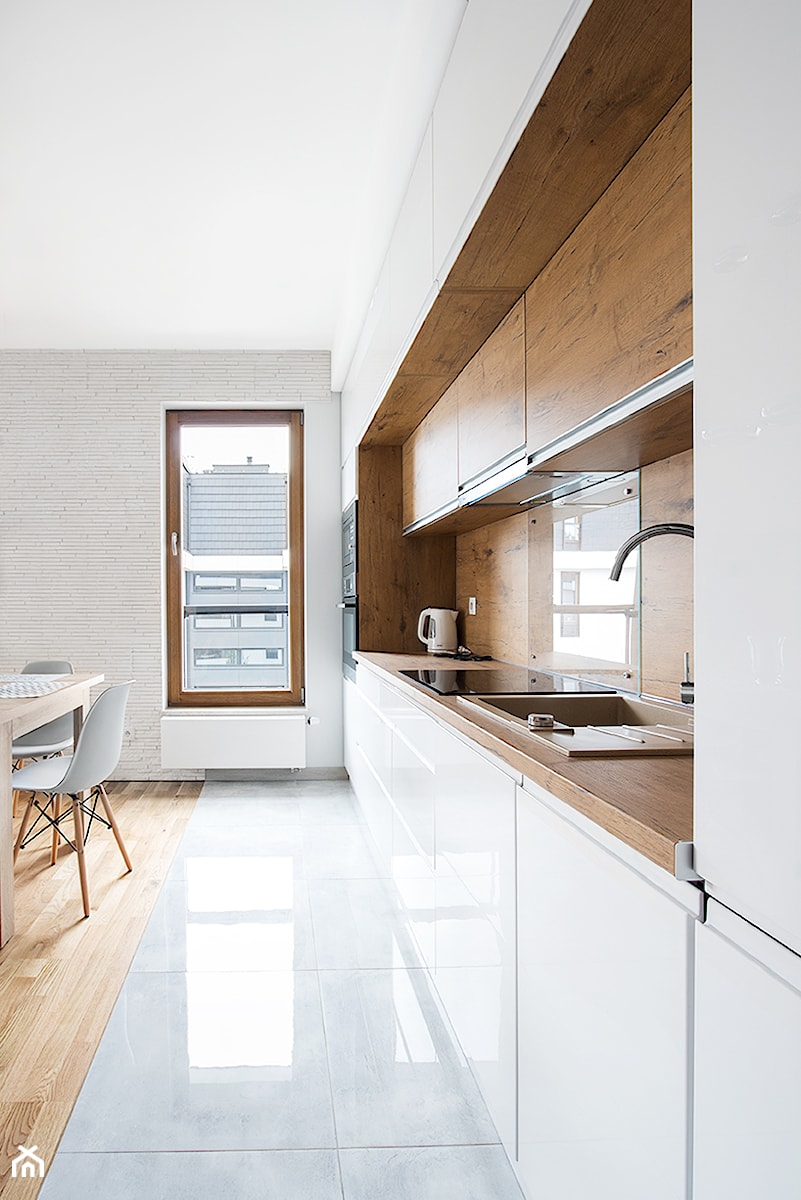 Apartament Gdańsk - Kuchnia, styl minimalistyczny - zdjęcie od Aleksandra Herrmann