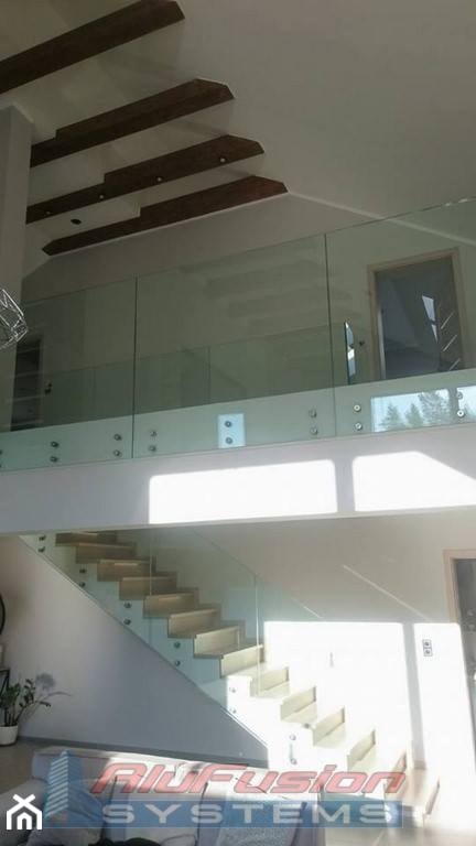 Balustrady szklane - zdjęcie od AluFusion - producent systemów ze szkła i aluminium - Homebook