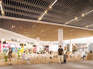 Food Court w Galerii Handlowej