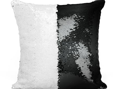 Aranżacje wnętrz - Salon: Modna piszewka dekoracyjna FLIPPY SEQUINS Cekiny 40x40 Black&white - Homello. Przeglądaj, dodawaj i zapisuj najlepsze zdjęcia, pomysły i inspiracje designerskie. W bazie mamy już prawie milion fotografii!