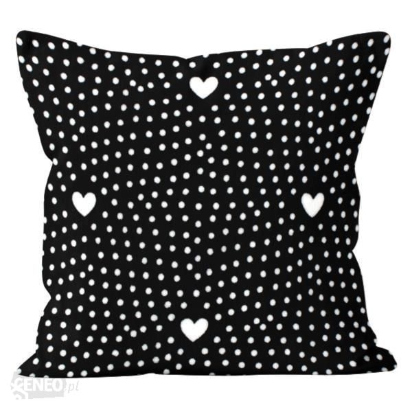 Miękka designerska Poszewka CUPID DOT Black&White 40x40 - zdjęcie od Homello - Homebook