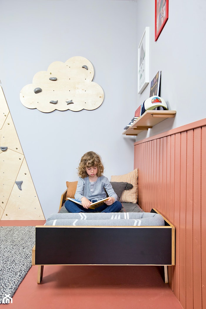 Ścianka wspinaczkowa w kształcie chmurki - zdjęcie od NUKI Wooden furniture designed for generations - Homebook