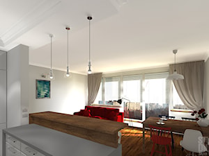 Mieszkanie Zamieniecka - Kuchnia, styl nowoczesny - zdjęcie od Studio-A Anna Wielgus