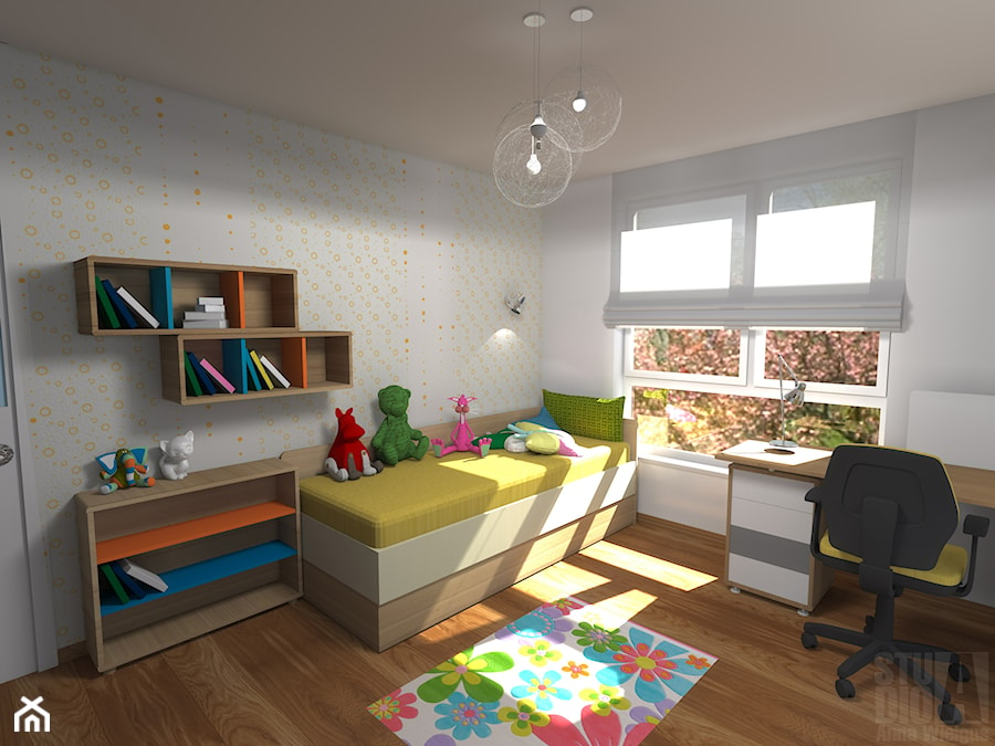 Apartament Saska - Pokój dziecka, styl nowoczesny - zdjęcie od Studio-A Anna Wielgus