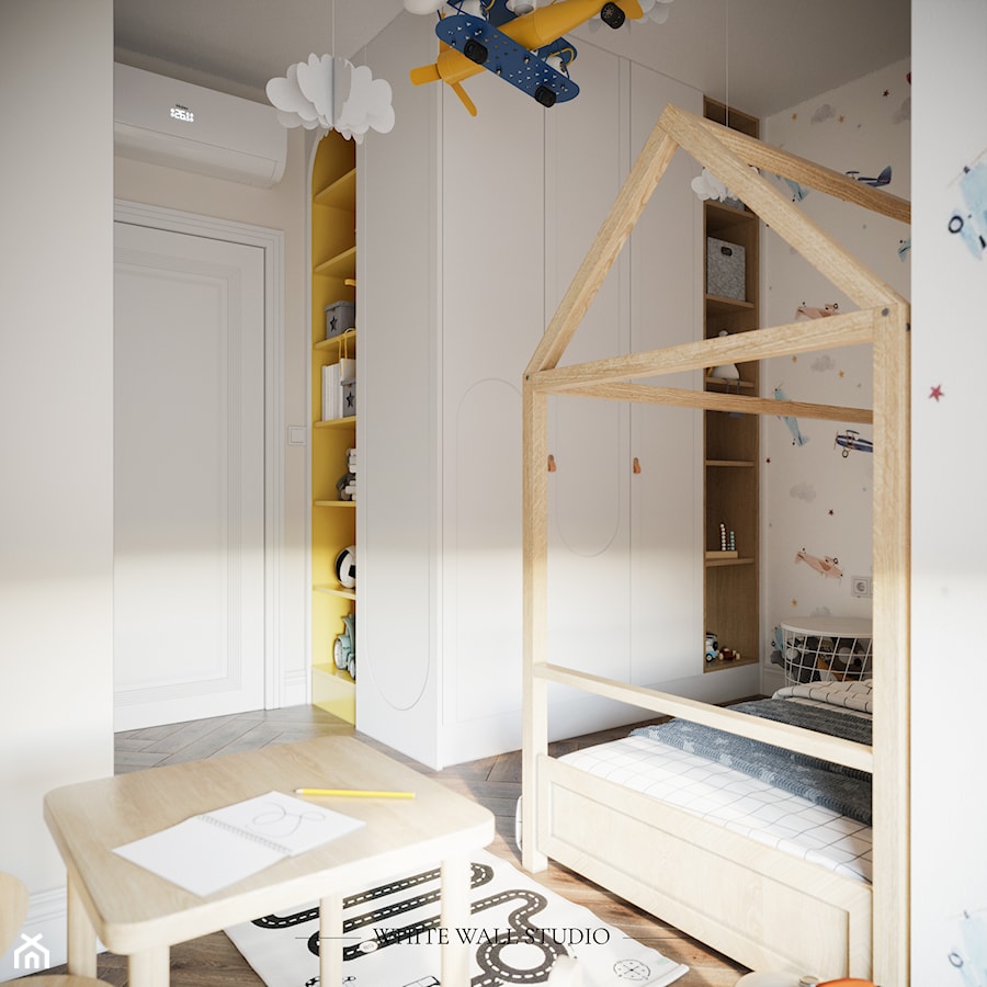 Uproszczona klasyka - Pokój dziecka, styl nowoczesny - zdjęcie od white wall studio
