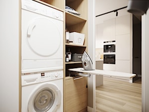 Mieszkanie z męskim akcentem - Garderoba, styl nowoczesny - zdjęcie od white wall studio