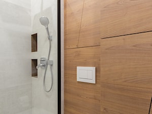 Łazienka z kabiną walk-in - zdjęcie od white wall studio