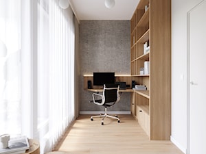 Przytulność w stylu Japandi - Biuro, styl minimalistyczny - zdjęcie od white wall studio