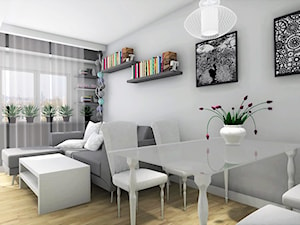 Mieszkanie w Rzeszowie I - Salon - zdjęcie od MN Pracownia Projektowa