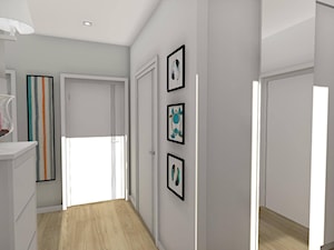 Mieszkanie w Rzeszowie III 1/2017 - Hol / przedpokój, styl nowoczesny - zdjęcie od MN Pracownia Projektowa