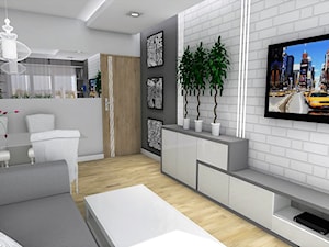 Mieszkanie w Rzeszowie I - Salon - zdjęcie od MN Pracownia Projektowa