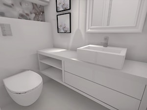 Mieszkanie w Rzeszowie IV - Mała łazienka, styl prowansalski - zdjęcie od MN Pracownia Projektowa