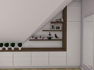 Mieszkanie w Rzeszowie III 1/2017 - Sypialnia, styl nowoczesny - zdjęcie od MN Pracownia Projektowa