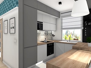 Mieszkanie w Rzeszowie II - Kuchnia, styl skandynawski - zdjęcie od MN Pracownia Projektowa