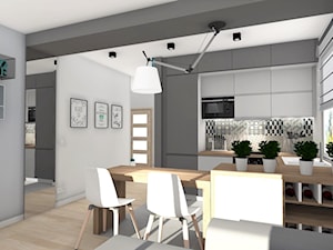 Mieszkanie w Rzeszowie II - Kuchnia, styl skandynawski - zdjęcie od MN Pracownia Projektowa