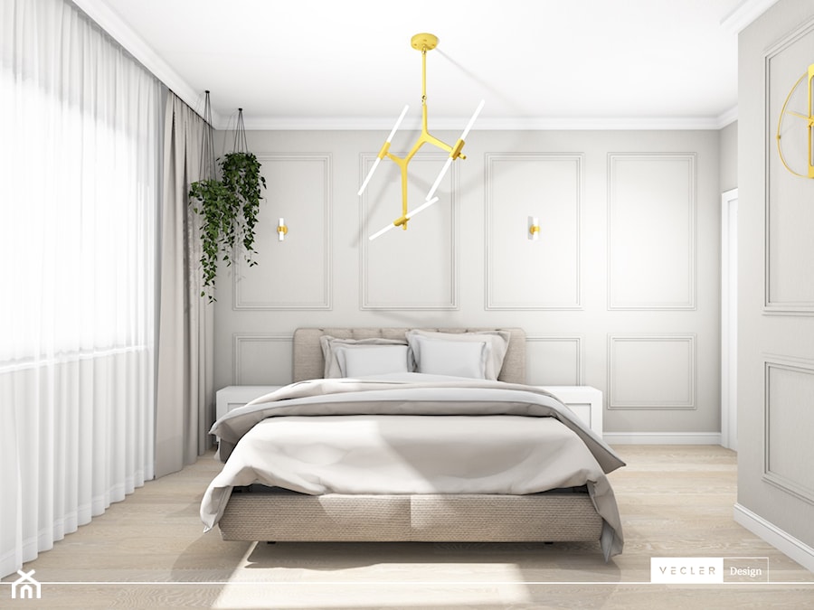Modern Classic - sypialnia - Sypialnia, styl tradycyjny - zdjęcie od Vecler Design
