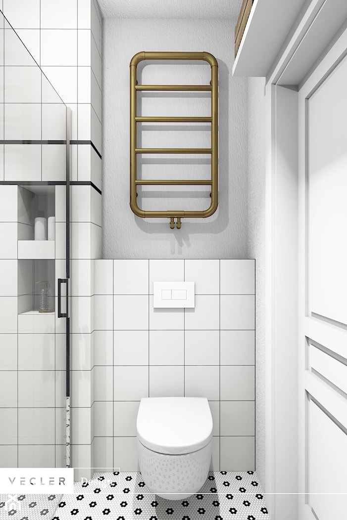 Rustykalny klimat - łazienki - Łazienka, styl rustykalny - zdjęcie od Vecler Design - Homebook