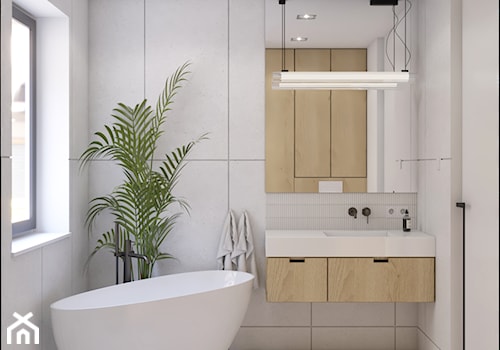 Przestronna łazienka - zdjęcie od MORELL architektura wnętrz