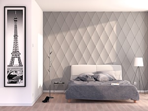 Sypialnia, styl minimalistyczny - zdjęcie od Panele 3D Kalithea