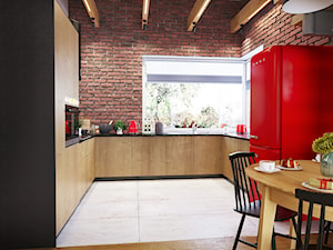 Dom jednorodzinny w stylu industrialnym - Kuchnia, styl industrialny - zdjęcie od Dobra Projektownia