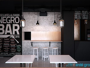 Projekt wnętrz lokalu gastronomicznego "Negro Bar" - Wnętrza publiczne, styl nowoczesny - zdjęcie od archi group