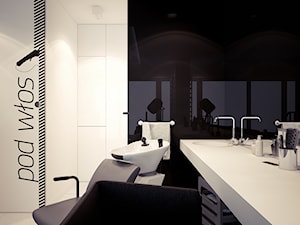 Projekt wnętrz salonu fryzjerskiego "Pod Włos" - Wnętrza publiczne, styl nowoczesny - zdjęcie od archi group
