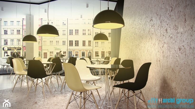 Projekt wnętrz kawiarni Lemon Bar - Wnętrza publiczne, styl nowoczesny - zdjęcie od archi group